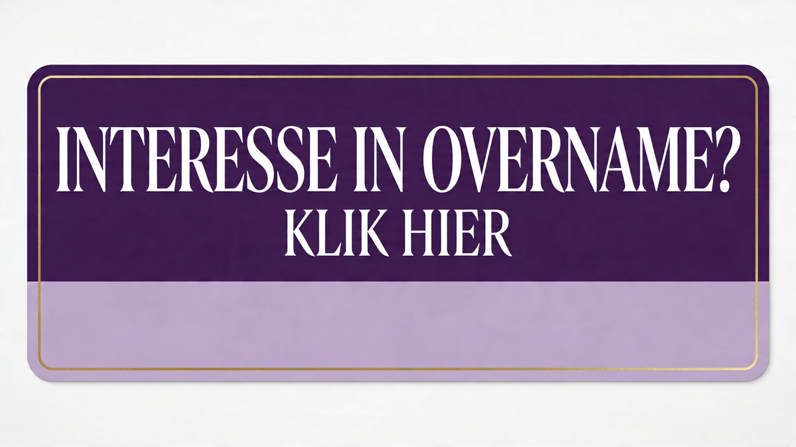 overname